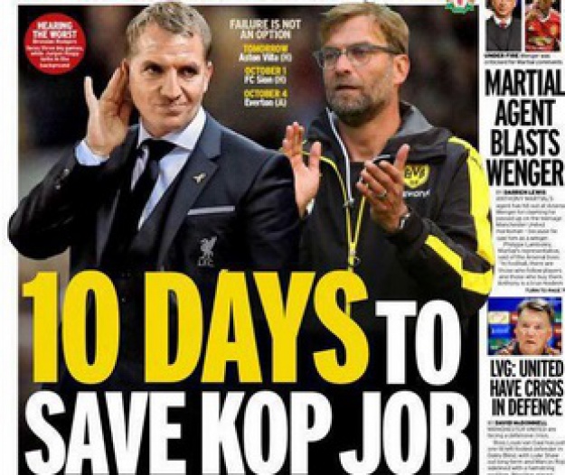 Deset dana odluke za Rodgersa: Klopp preuzima Liverpool?