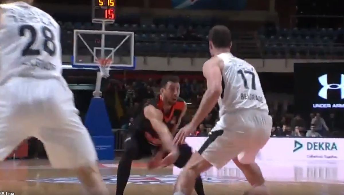 UKIĆEV SHOW U BEOGRADU Majstorija koja je zaledila obranu Partizana