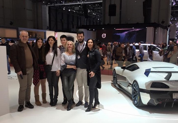 Sve je lakše uz podršku obitelji: Mate Rimac slavi u Ženevi