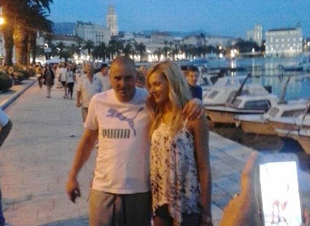 FOTO Žorž se vratio u Split: Romano nije ispuštao Marinu iz zagrljaja