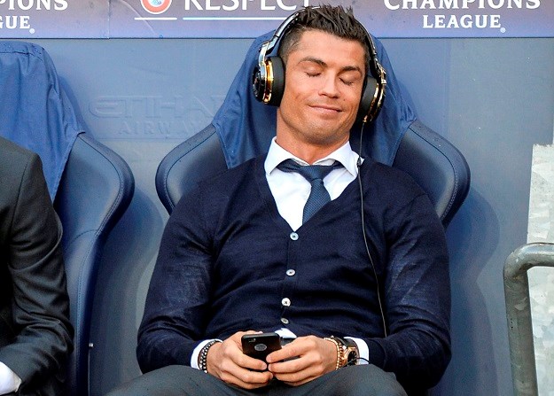 Ronaldu nije bilo dosadno: Portugalac na mobitelu gledao samog sebe