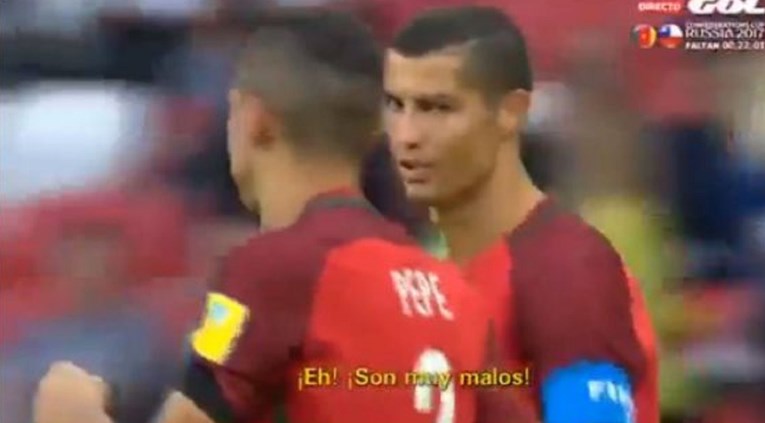Ronaldo se požalio Realovoj krtici: "Oni su jako zli", a ona mu odgovorila: "Ajde sa mnom u PSG!"
