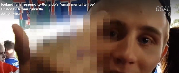 VIDEO Sjajni Islanđani: Ronaldo ih uvrijedio, oni mu ovako odgovorili