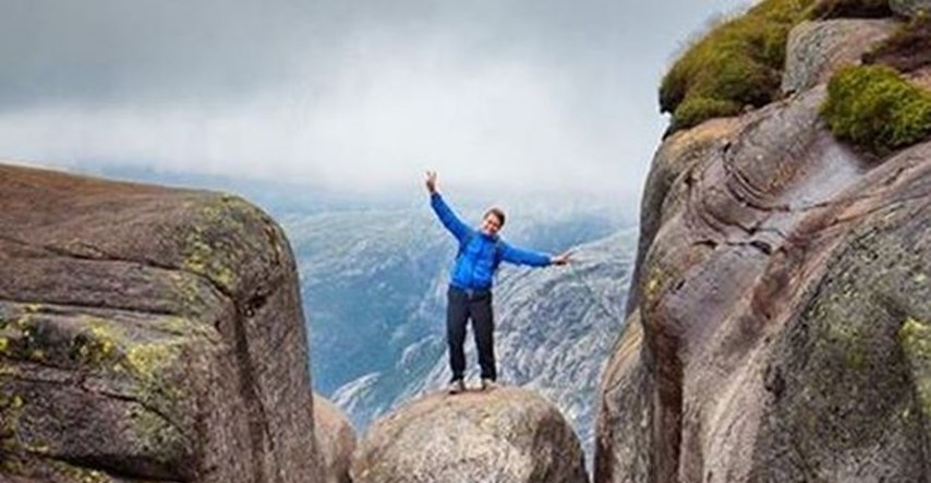 Fotka s jednog od najopasnijih mjesta na Zemlji: Biste li se popeli na ovu stijenu?