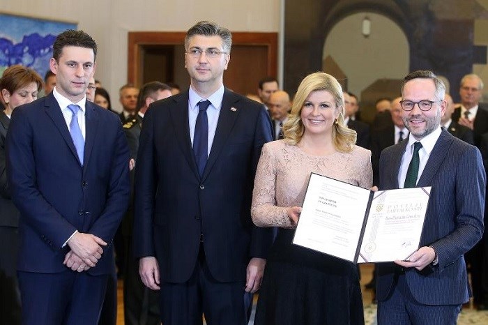 Njemački ministar pred Kolindom oprao Hrvatsku, svi su se pravili da ga ne čuju