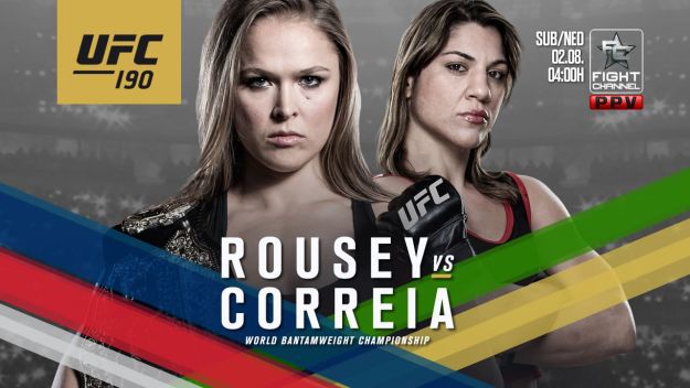 UFC 190: Ronda brani titulu protiv Correie, nastupi Shoguna i braće Nogueira