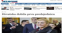 Mediji u BiH: "Hrvatska dobila prvu predsjednicu"