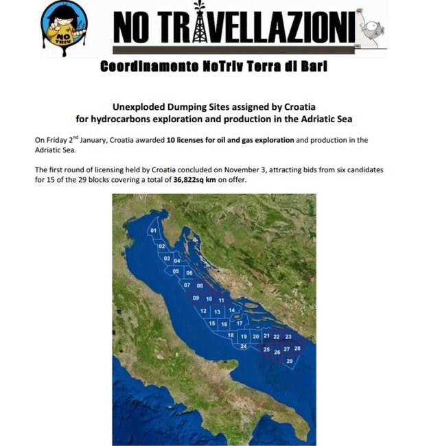Talijanska udruga upozorila Vladu: "Ne bušite Jadran jer je pun razbacanih bombi!"