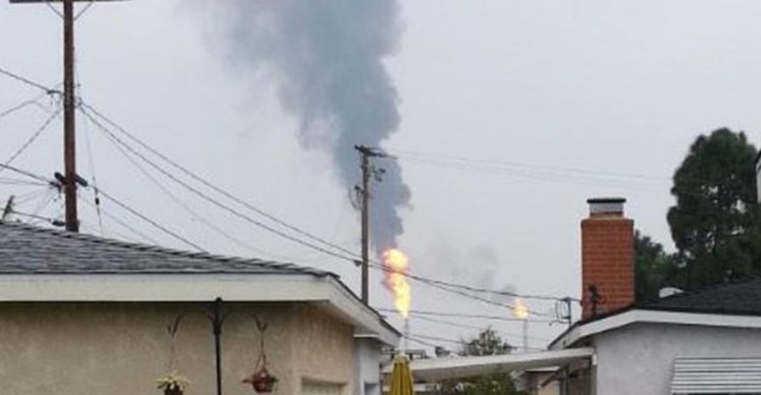 Eksplozija u rafineriji nafte u blizini kuća u Kaliforniji, četvero radnika ozlijeđeno