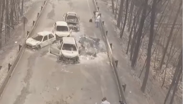 VIDEO Dronovi snimili apokaliptične scene nakon požara u Portugalu