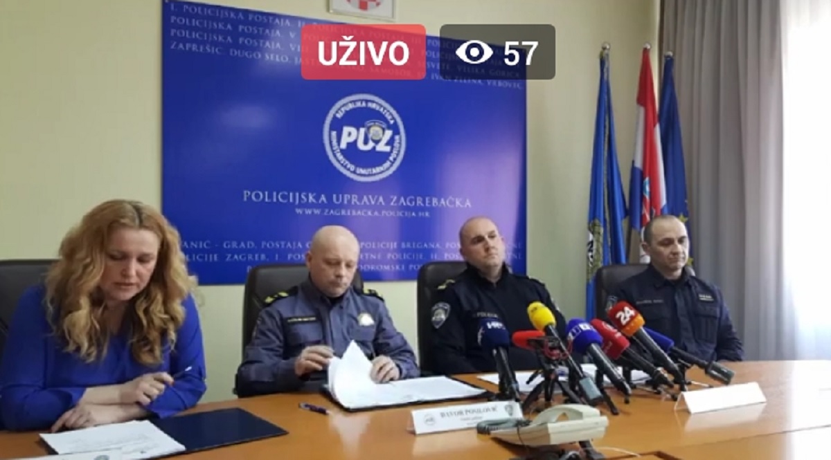 VIDEO Policija kaže da je na prosvjedu bilo 5000 ljudi: "Ostajemo kod tog broja"