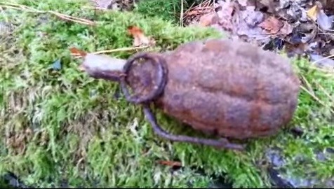 Na području Jelenja pronašao ručnu bombu iz 2. svjetskog rata