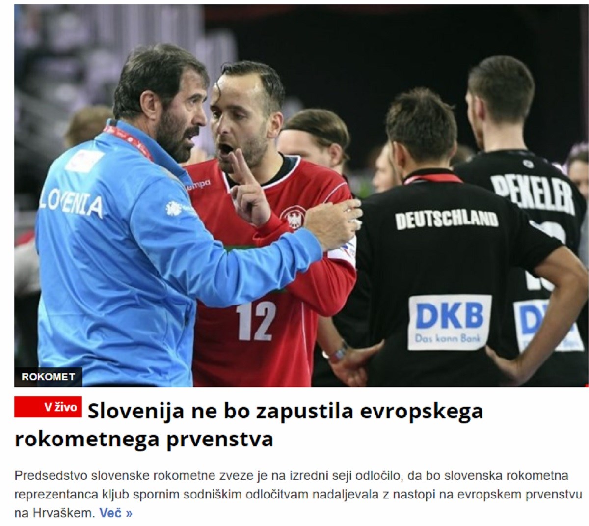 SLOVENSKI MEDIJI "Kocka je pala: Ostajemo na Euru"