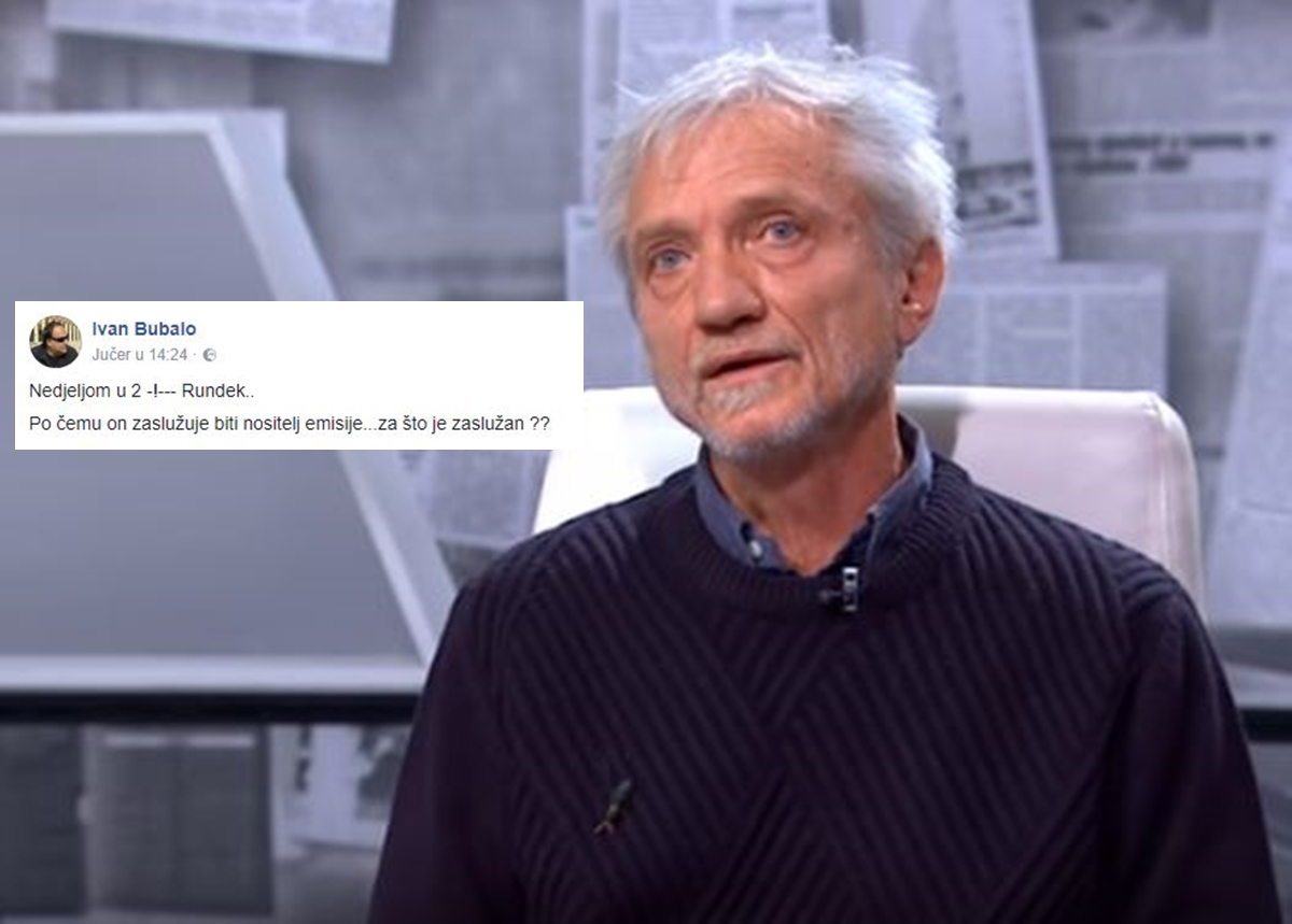 Splitski menadžer o Nedjeljom u 2: "Rundek nije zaslužio doći u emisiju, ni 2% ljudi ne zna tko je on"