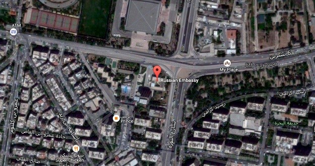 Kaos u Damasku: Sirijski pobunjenici ispalili 2 rakete na rusku ambasadu