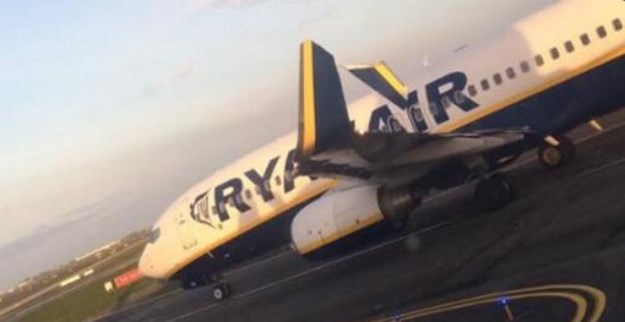Sudar pri polijetanju: Dva zrakoplova Ryanaira sudarila se u Dublinu, jedan išao za Hrvatsku