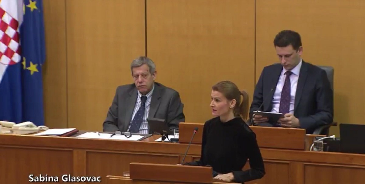 Sabina Glasovac upozorila zastupnike: "Vlada je generator afera i problema"