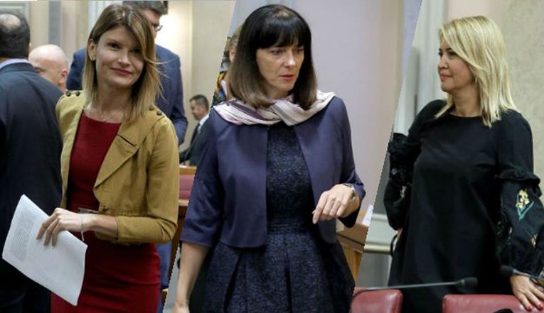 FOTO Sabina Glasovac u sabor stigla u uskoj haljini, a Milanka Opačić u haljini za 67 kuna