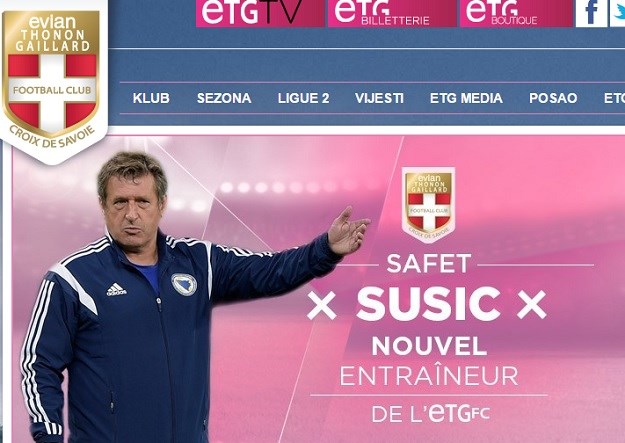 Život nakon BiH: Safet Sušić preuzeo francuskog drugoligaša