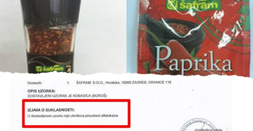 Šafram: Suhomesnati proizvodi začinjeni našom tucanom paprikom su zdravstveno ispravni