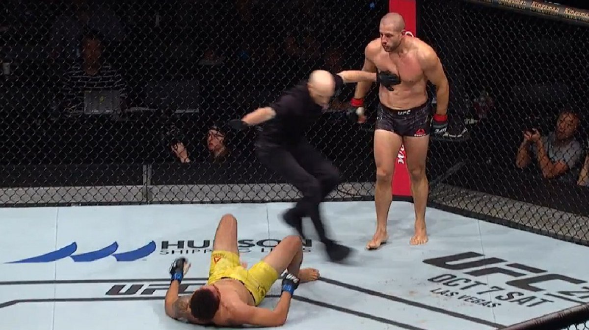 ODUŠEVIO U UFC DEBIJU Legendarni K1 borac raznio suparnika krošeom