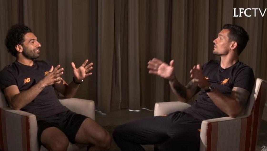 LOVREN I SALAH NA KAVI "Zašto se nikad ne smiješ kad zabiješ gol?"
