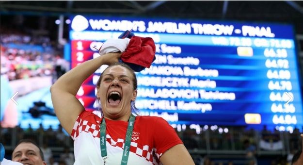 Sandra Perković u deliriju je Sari bacila hrvatsku zastavu i šapnula joj nešto prije finala