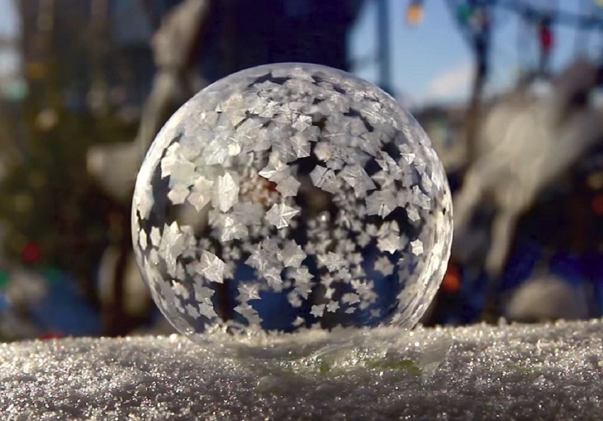 VIDEO Fantastične stvari dogodit će se puhnete li mjehurić od sapunice na niskim temperaturama