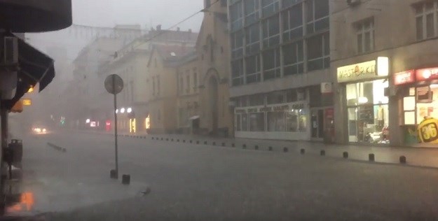 VIDEO Snažno nevrijeme potopilo Sarajevo
