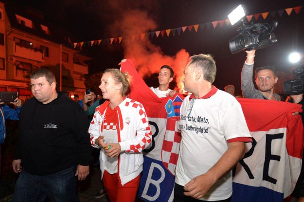 POGLEDAJTE LUDNICU U LUDBREGU Olimpijska pobjednica konačno je kod kuće