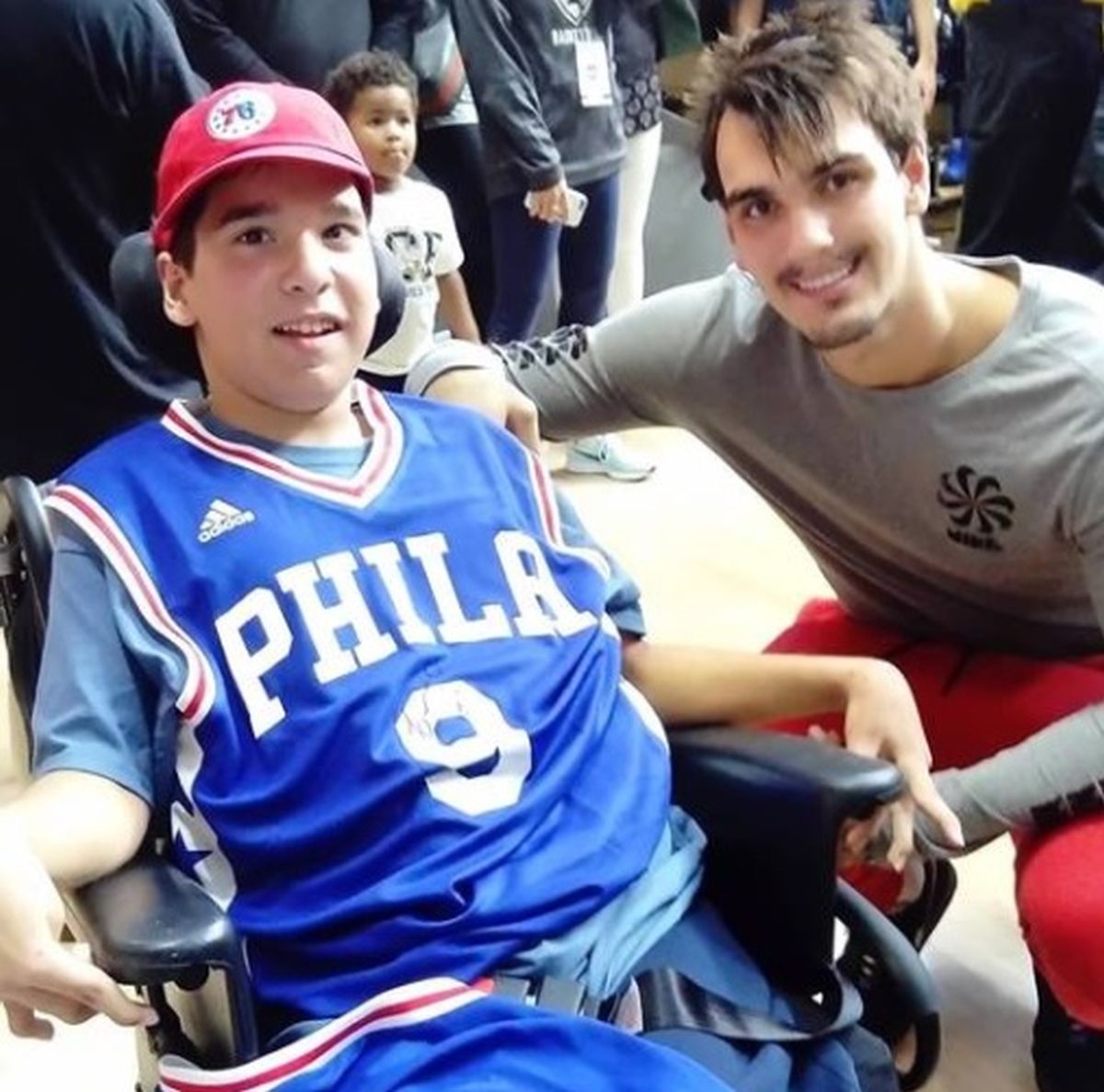 Šarić u Philadelphiji obradovao bolesnog dječaka iz Crikvenice