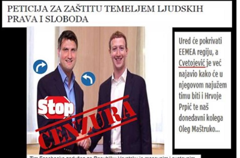 Odakle dolazi najluđa desničarska teorija zavjere, ona da Saša Cvetojević upravlja Facebookom