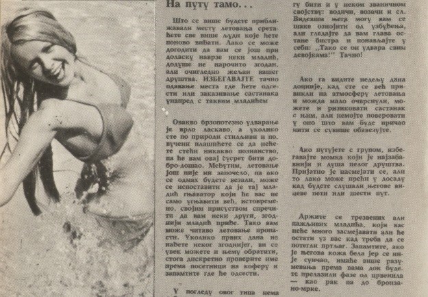 Upute iz 1973.: Ovako su izgledali savjeti mladim Jugoslavenkama prije ljetovanja