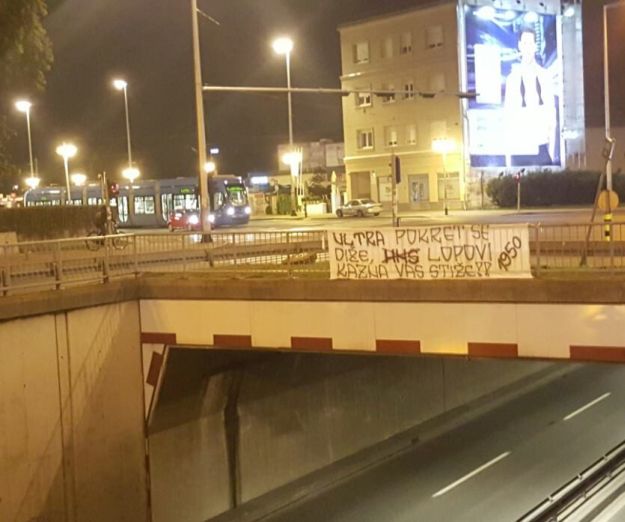 Noćne akcije navijača u Zagrebu i Županji: "Bojkot prćije!"