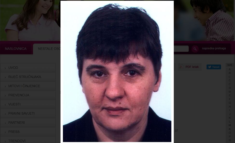 U Sisku nestala žena, policija traži pomoć građana