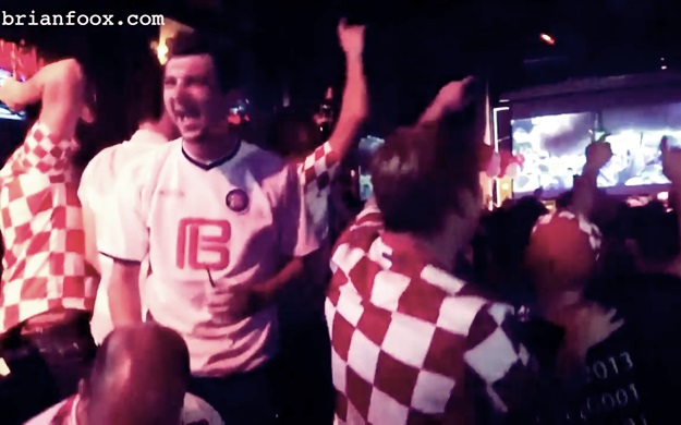 VIDEO Miočića na after partyju dočekali hrvatski dresovi i Thompsonove pjesme