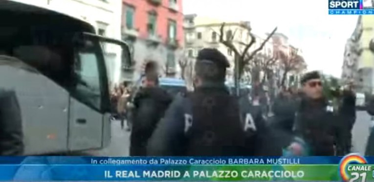 "Real, jebi se!": Pogledajte doček Modriću i društvu u Napulju