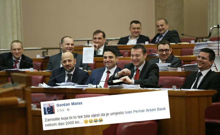 Maras je, za promjenu, napokon bio duhovit: Ismijao "štedljivog" Arsena Bauka