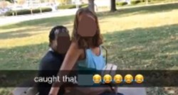 VIDEO Mladi par snimljen tijekom seksa na klupici u parku, i to usred bijela dana (18+)