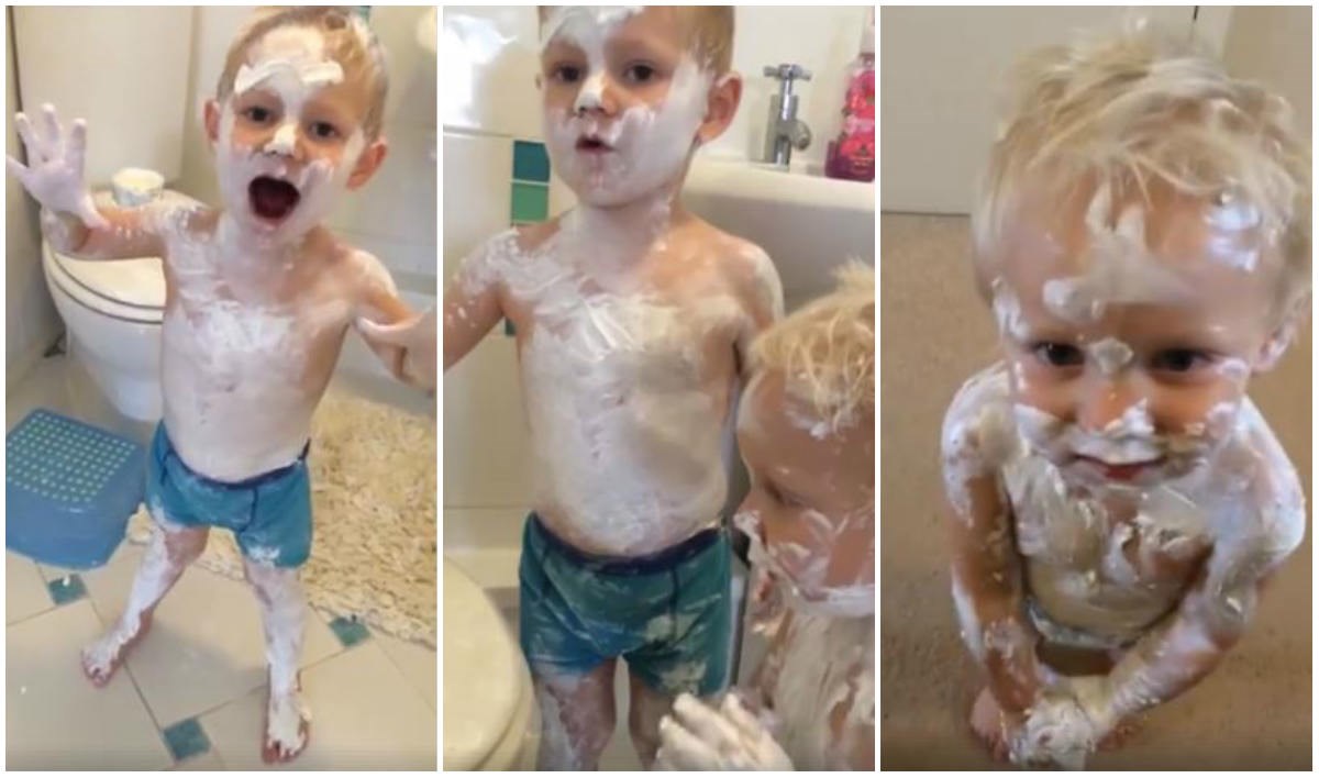 Slatki mali dečki objasnili što znači sekunda u životu jedne mame