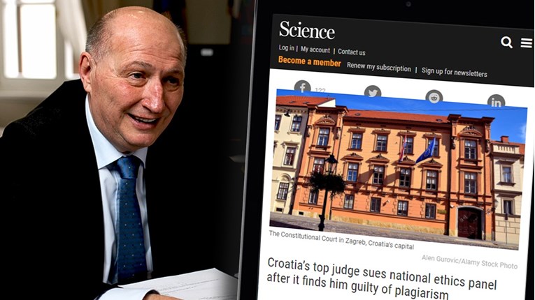 Najugledniji znanstveni časopis na svijetu piše o plagijatu šefa našeg Ustavnog suda
