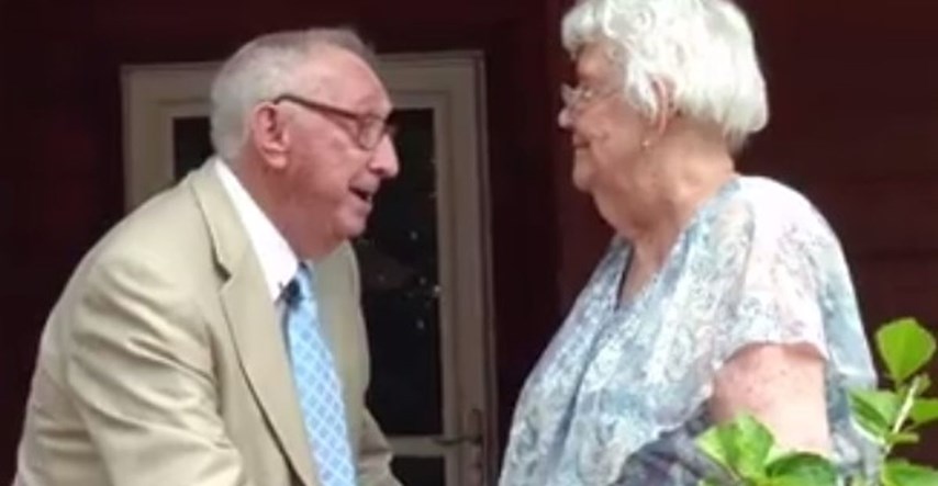VIDEO Najslađi djedica na svijetu otpjevao serenadu supruzi za 70. godišnjicu braka