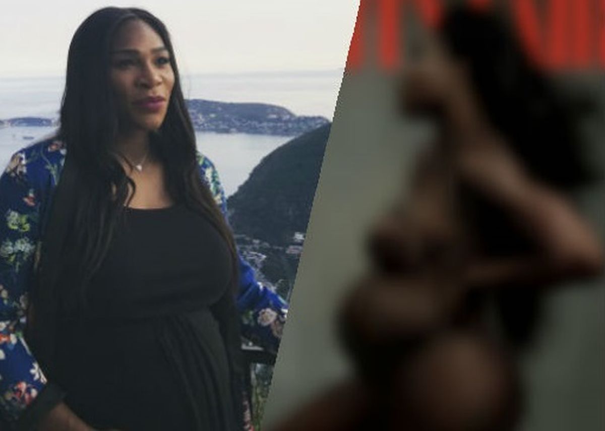 FOTO Trudna Serena Williams pozirala gola za naslovnicu