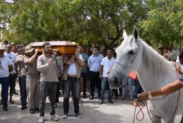 VIDEO Pripremite maramice: Tužni konj naslanjao glavu na lijes svog vlasnika
