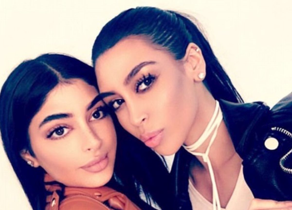 Mislite da je ovo normalna fotka Kim i Kylie? Zapanjit će vas što nije u redu s njom