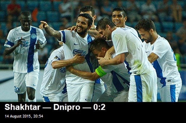 Dnipro u zadnjim minutama slomio Šahtar u derbiju