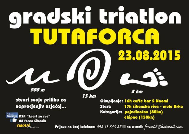 U nedjelju je u Šibeniku na rasporedu treći gradski triatlon