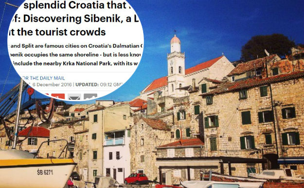 Daily Mail nahvalio Šibenik: "To je Dubrovnik bez gomile turista"