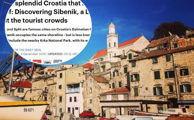 Daily Mail nahvalio Šibenik: "To je Dubrovnik bez gomile turista"