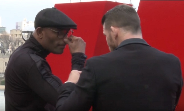 Bisping i Silva se sučelili kraj Tower Bridgea, Spider odbio pružiti ruku